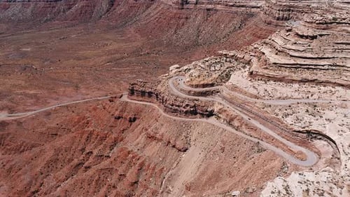 Red Cliff Aerial Mojave Desert USA