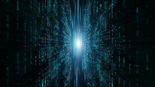 Digital Matrix Particles Flow 00385 FHD