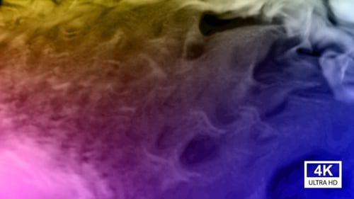 Diffusion de fumée épaisse colorée 4K 02