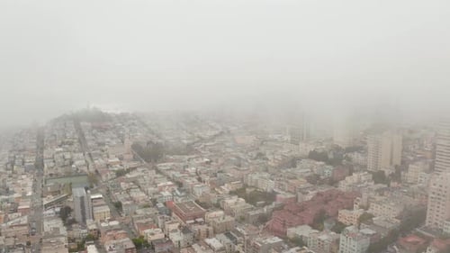 Beautiful Aerial View of the San Francisco USA