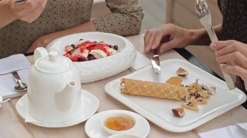 Eating Tasty Desserts