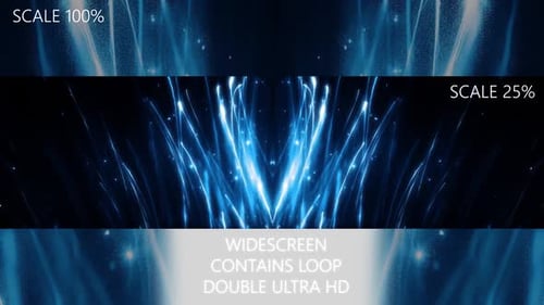 Dynamic Blue Light Streaks Futuristic Motion Loop Background