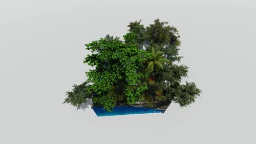 Beach isometric