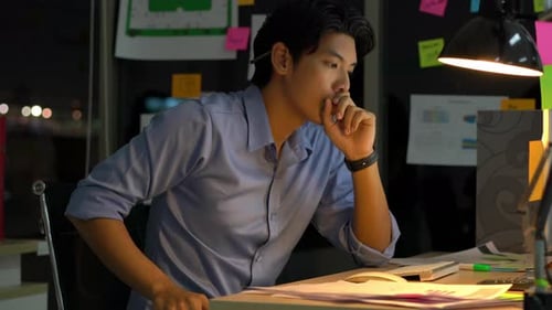 Man working in office