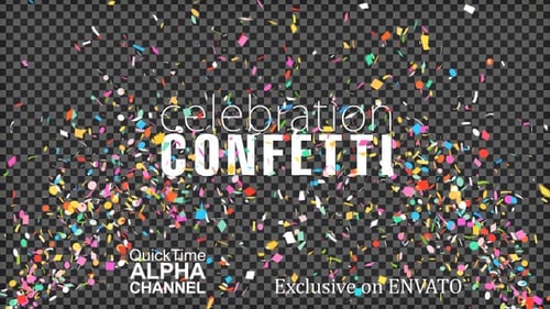 4K Celebration Explosion Confetti