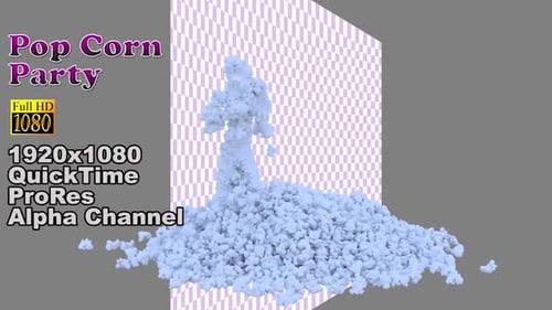 Popcorn Party Man