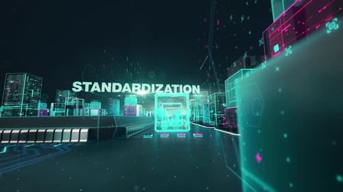 5g with Digital Technology Concept