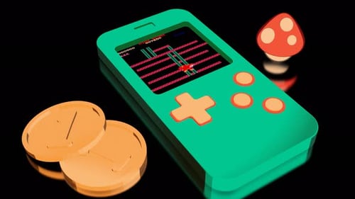 3D Portable Retro Console