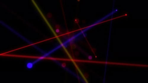 Farbige Laser 4K