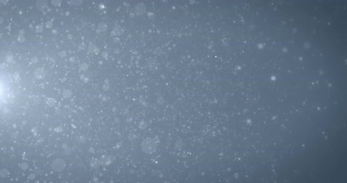 White Particles Bokeh