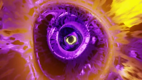 Reverse Cosmo Space Tunnel Vj Loop Background 4K