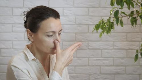 Labored Nasal Breathing