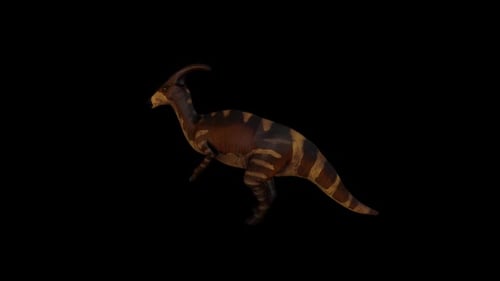 Dinosaure Parasaurolophus