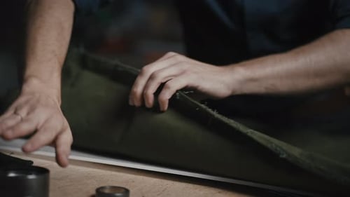 Konzept der Nähmanufaktur