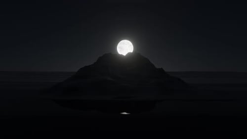 Moon Lit Sea