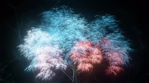 Concept Of Environment Protection Concept Renewable Energy Hologram 4k