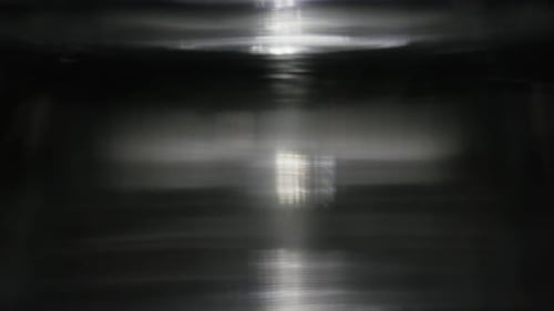 Abstract Light Reflection on a Dark Surface