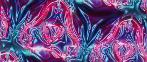 Psychedelic Fluid Neon Abstract Liquid Motion Background
