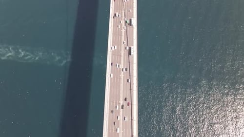 Luftbild Istanbuler Brücke