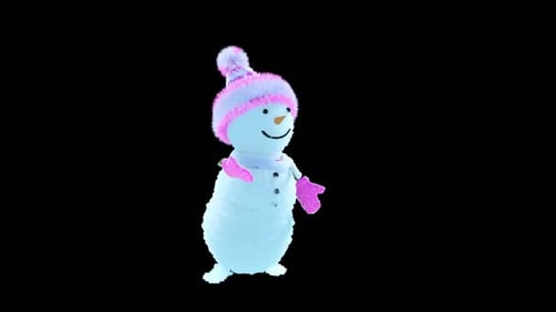 Schneemann: Tanzen HD