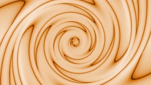 Braune Hintergrundanimation mit glühenden Wirbeln