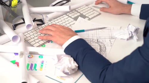 Engineer computer use.