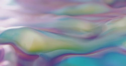 Colorful Fluid Iridescent Wavy Background Loop Animation