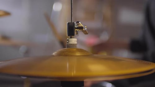 Drum Kit Hi-Hat Close-up