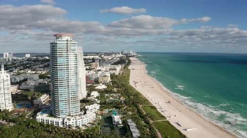 Miami Beach Aerial 4K