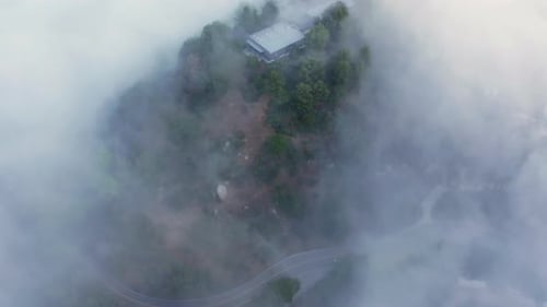Scenic Nature Landscapes of Malibu Mountains at Sunrise, Santa Monica, USA