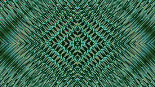 VJ Loop Fond Sans Fin Bouclé Mint 02