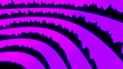 Hypnotic distortion of moving lines