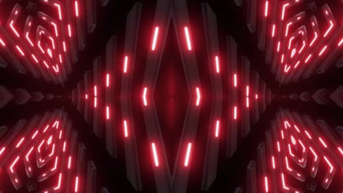 4K Colored Abstract Neon Lights Loop Pack