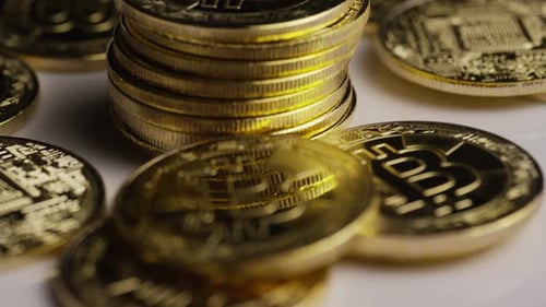 Plan rotatif de Bitcoins (cryptomonnaie numérique)