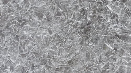 Abstract Ice Crystals Texture in Winter Nature