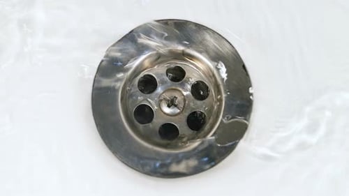 Water Rushing In Sink