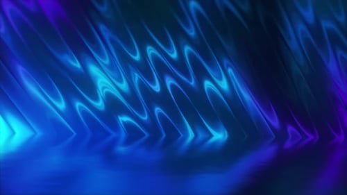 Renderização 3D abstrata fundo de superfície de óleo holográfico Folha Onda de superfície ondulada e ondulações ultravioleta