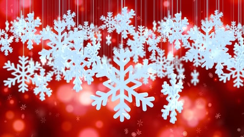 Weihnachts-Schneeflocken-Hintergrund