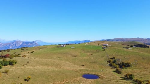 Mountains Aerial View