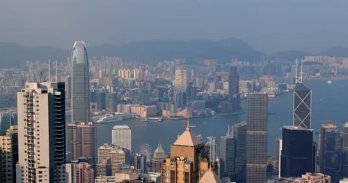 Victoria Harbor, Stadt Hongkong