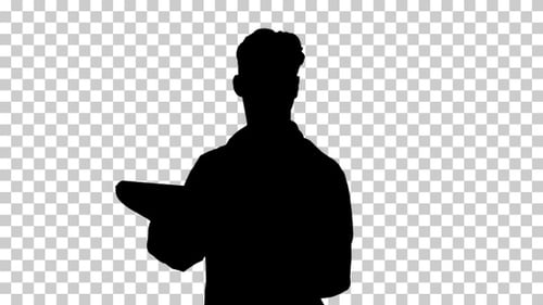 Silhouette Doctor's win , Alpha Channel