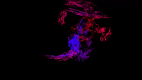 Abstract Neon Light Streaks Energy Motion Background