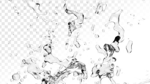 Realistic Water Splash Elements for Visual Effects Projects