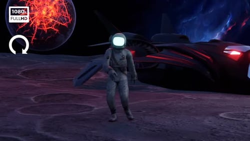 Astronauta Loop Dancing