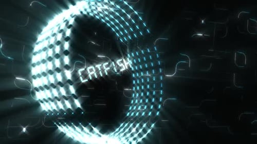 Glowing Futuristic Sphere Network Connecting Technology Reveal