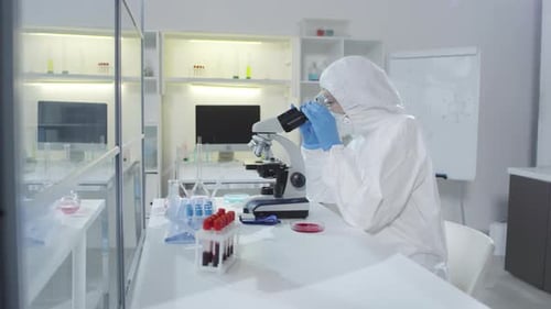 Asian Medical Scientist Conducting Research