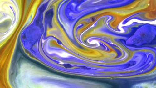 Diffusion abstrakter Farben
