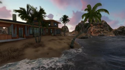 Villa direkt am Meer