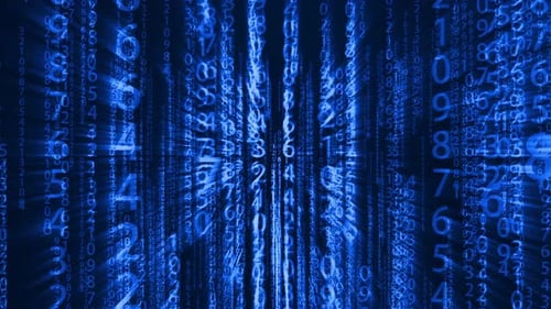 La pluie numérique de Matrix