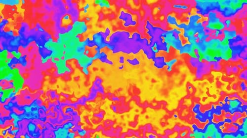 4k abstract seamless looping colorful background.